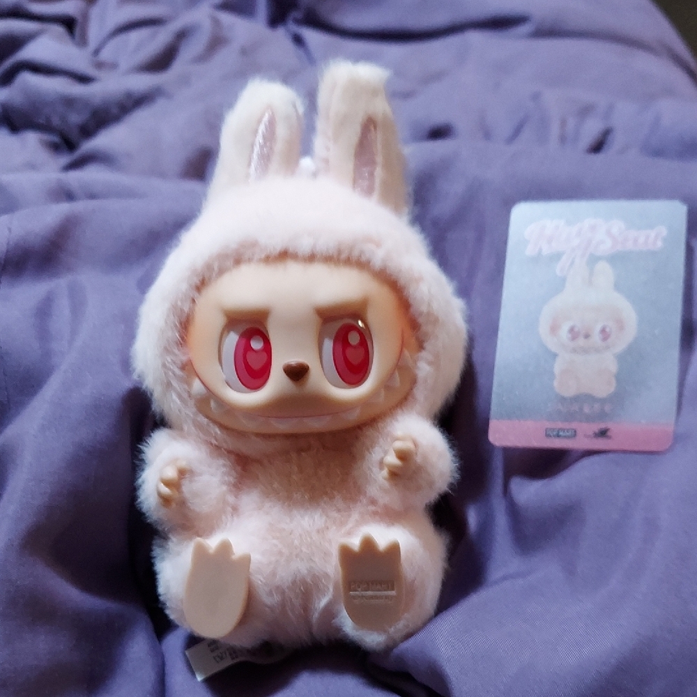 Guaranteed authentic Pink Dada Labubu Plush Toy